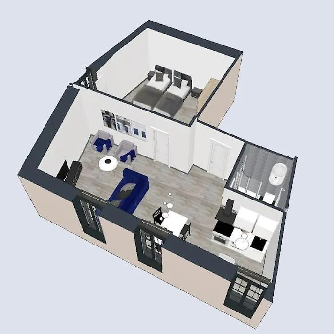 شقة Villa Serenite Appartement Au Centre Ville N 6 لورد فرنسا